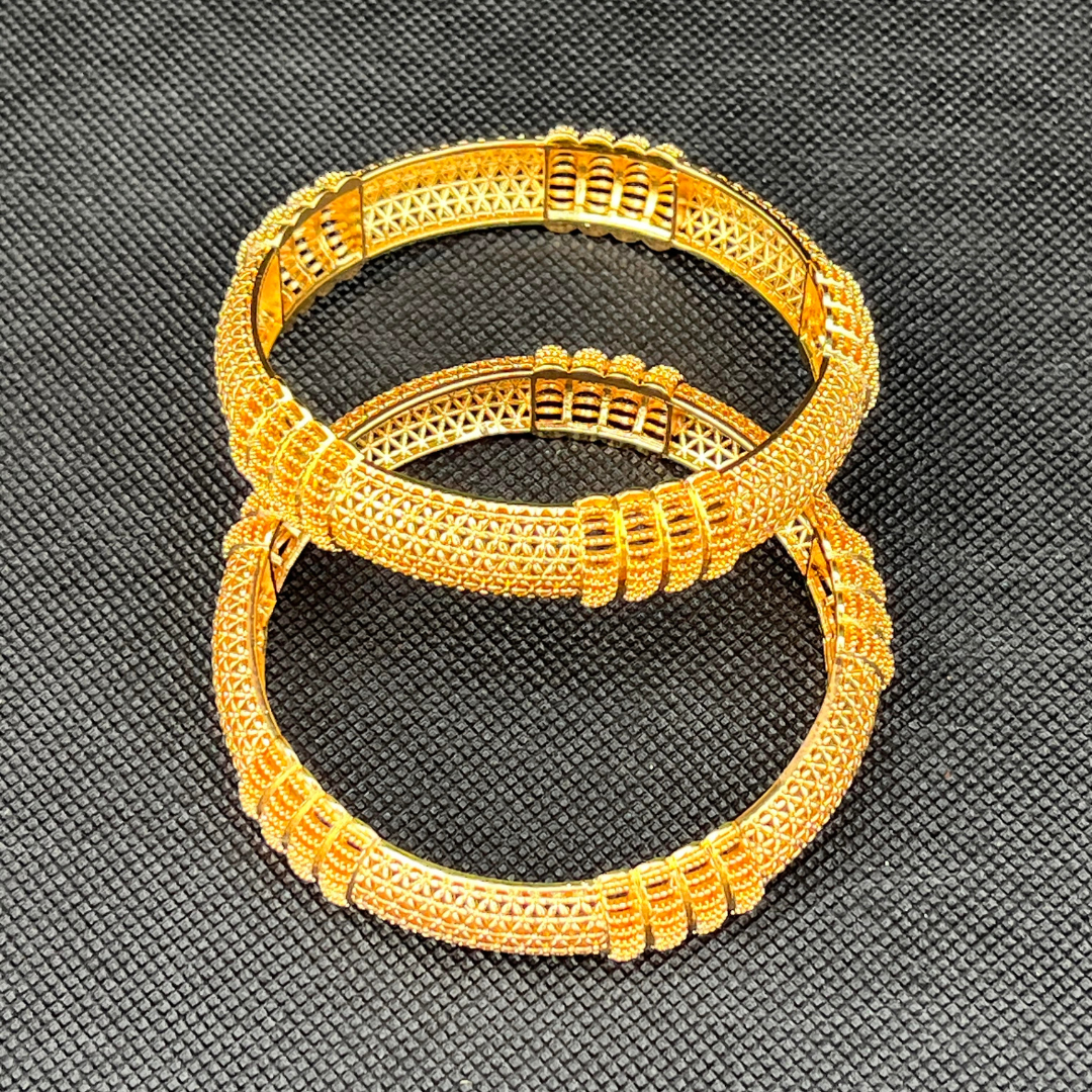 18k Gold Bangles