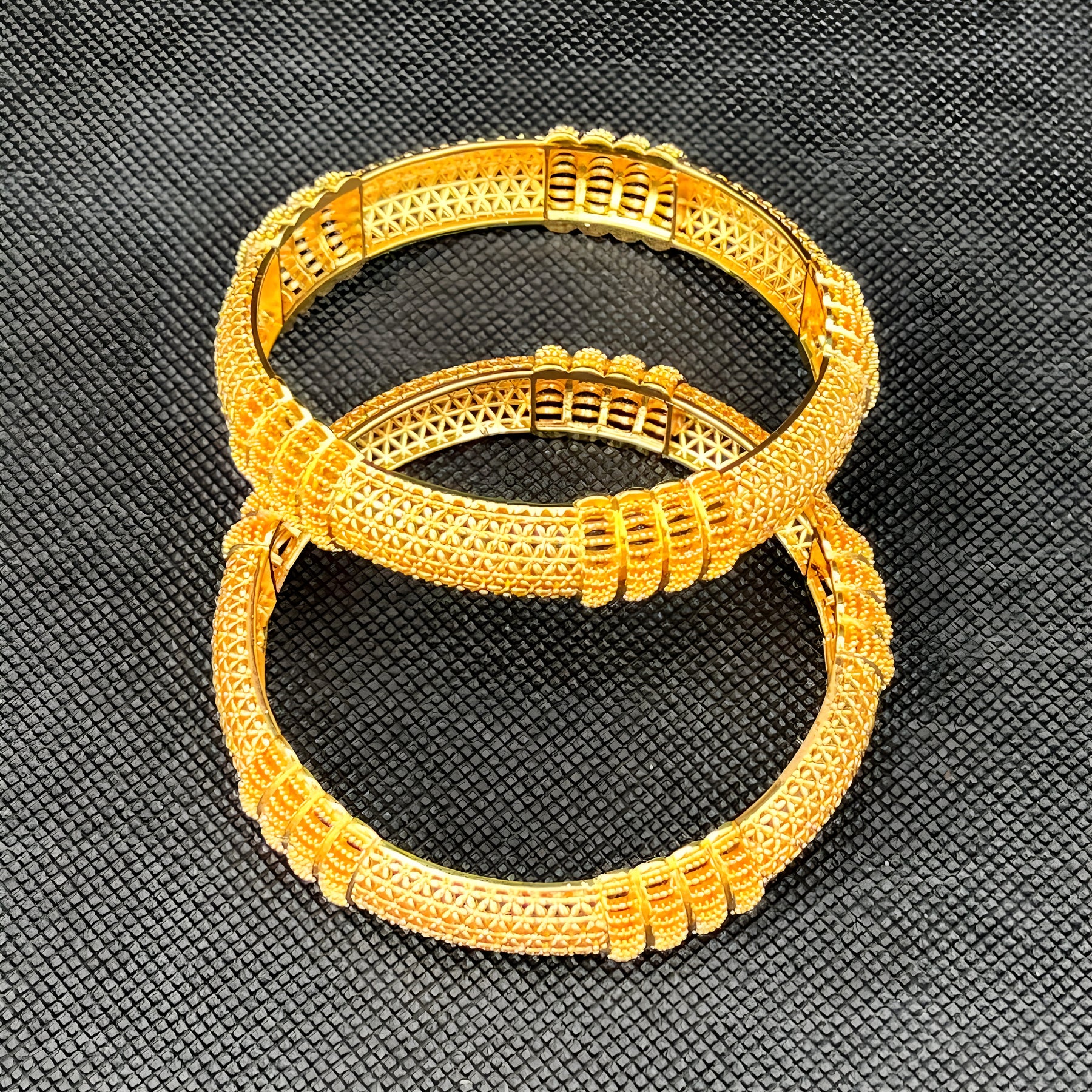 18k Gold Bangles